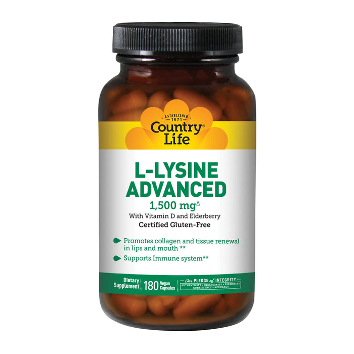 Country Life L-Lysine Advanced 1