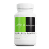 DAVINCI Labs Hair, Skin & Nails - Helps Support Shiny Hair, Strong Nails & Healthy Skin with Collagen, Biotin, Hyaluronic Acid & More* - 60 Capsules (30 Servings)