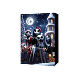 Halloween Advent Calendar, Halloween Horror Movie Figures Advent Calendar Toy Blind Box 2024, Halloween Horror Atmosphere Ghost Countdown Calendar with 24Pcs Halloween Dolls Collectible Gift (H)