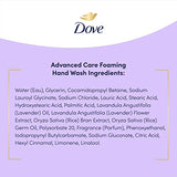 Dove Foaming Hand Wash Lavender & Rice Milk Pack of 4 Protects Skin from Dryness, More Moisturizers than the Leading Ordinary Hand Soap, 10.1 oz