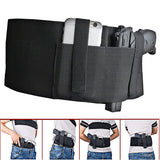 KT DEALS Tactical Belly Band Holster for Concealed Carry Pistol Hand Gun Holder, Hide Handgun Under Shirt Elastic Waist Belt Holsters for Men and Women (Belly Band Holster)