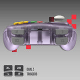 Retro-Bit Tribute 64 2.4 GHz Wireless Controller V2 for Nintendo 64 (N64), Switch Online, PC, MacOS, RetroPie, Raspberry Pi and Other USB Devices (Atomic Purple)