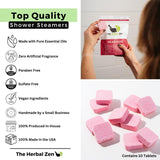 Head Hug Shower Steamers Aromatherapy for Soothing Relief, Self Care Spa Gift for Women, Men, Teacher, Luxury Handmade Shower Bath Bombs with Essential Oils, Birthday Gift, Gift for Her