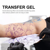 Tattoo Stencil Transfer Gel Solution, 150ml Professional Tattoo Stencil Gel Fresh Tattoo Stuff Stencil Transfer Cream Gel for Tranfer Stickers Paper Machine Soap Tattoo Supplies - Clear & Long-Lasting