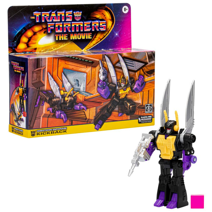 Hasbro Collectibles - The Transformers: The Movie - Transformers Retro - Kickback Transforming Action Figure