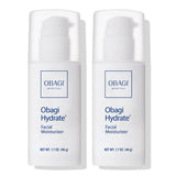 Obagi Hydrate Facial Moisturizer – Non-Comedogenic Intensely Hydrating All Day Moisturizer that Combats Dryness with Tara Seed Extract, Shea Butter & Avocado Oil – All Skin Types – 2-Pack, 1.7 oz ea