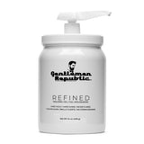 Gentlemen Republic 64oz Refined Gel - Professional Formula for 24 Hour Shine and Hold, Humidity Resistant, 100% Alcohol-Free and Never Flakes, Made in the USA - With Pump