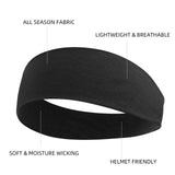 Headbands for Women 16 Pack Elastic Hair Bands for Women' Hair Non Slip Soft Cloth Fabric Sweat Headbands Yoga Running Sport Hair Accessories, Black White Women Thick Headbands