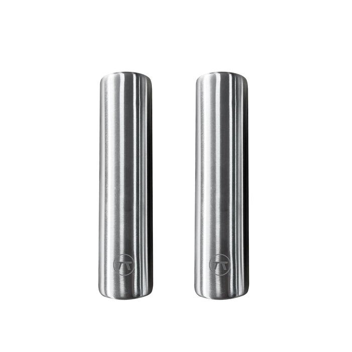 Outset Stainless Steel Cylinder Ice Packs, Set of 2 Metal Lunch Box Coolers