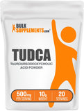 BulkSupplements.com TUDCA Powder - Tauroursodeoxycholic Acid, TUDCA 500mg - TUDCA Supplement for Liver Support - Gluten Free, 500mg per Serving, 10g (0.35 oz) (Pack of 1)