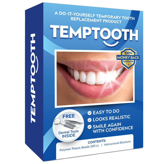 Temptooth #1 Seller Trusted Patented Temporary Tooth Replacement Product