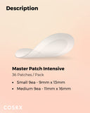 COSRX Master Patch Intensive 90 Patches | Oval-Shaped Hydrocolloid Pimple Patch with Tea Tree Oil | Quick & Easy Blemish, Zit, Spot Treatment | Salicylic Acid & Tea Tree Oil | Korean Skincare