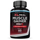 (2 Pack) XL Real Muscle Gainer Max 1600MG Advanced Men's Heath Formula 120 Capsules
