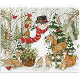 LANG Woodland Snowman Advent Calendar - Puzzle (2237003)