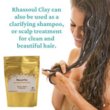 HALALEVERYDAY Rhassoul Clay (Ghassoul Clay) 1/2 lb