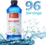 Silver Biotics Colloidal Nano SilverSol Ag₄O₄ 10 PPM Immune Support | Bio-Hacking Immune Building Natural Support | 32 Fl Oz (Pack of 2)