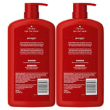 Old Spice Swagger 2-in-1 Shampoo and Conditioner Set for Men, Cedarwood Lime Scent, Get Up To 80% Fuller-Looking Hair, Barbershop Quality, 29.2 Fl Oz Each, 2 Pack