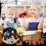 Halloween Advent Calendar Contains 24 Gifts, 2024 Halloween Horror Movie Figures Advent Calendar, Halloween Christmas Countdown Calendar,Scary Halloween Doll Collectible Horror Figures Gift