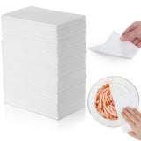 200 Pack Eraser Sheets Disposable Cleaning Sponge Thin Melamine Foam Sponge Eraser Nano White Eraser Wipes for Bathroom Kitchen Dish Furniture, Hard to Reach Places