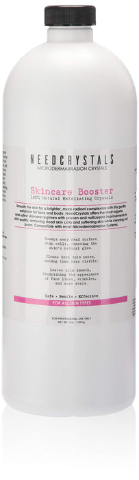 NeedCrystals Microdermabrasion Crystals for Machines, All-Natural Facial Exfoliating Treatment for Dull or Dry Skin, Wrinkles, Blemishes, Scars & More (4 lb, 120 Grit)
