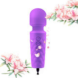 LUMIO Body Back Relaxation Massager - Mini - Travel - 9 Speeds 19 Modes - for Back - Foot - Arm Muscle Relaxation (Purple 3)