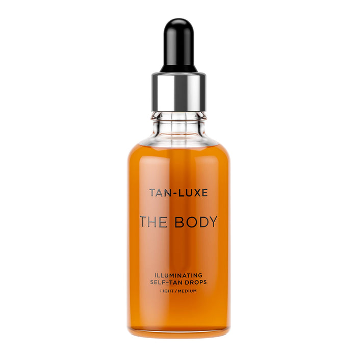 TAN-LUXE The Body - Illuminating Self-Tan Drops, 50ml - Cruelty & Toxin Free - Light/Medium