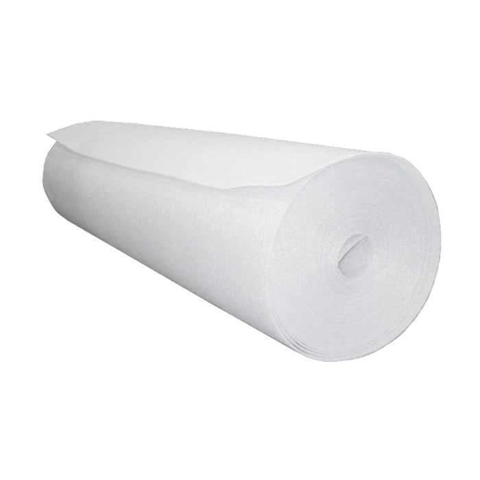 Blue Wave Closed Cell Pool Wall Foam for Above Ground Pools – 48-in x 75-ft x 1/8-in High-Density Padding, Insulating Liner Barrier – Reduces Heat Loss and Prevents Wear and Tear – White