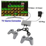 Welltop PlayStation Classic 8-bit PS1 Retro Video Game Console, Mini Video Games Consoles, Built-in 851 Games with 2 Gamepads, Support AV Out Family TV Retro Games Controller, Grey