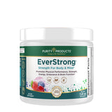 Purity Products EverStrong Powder from Muscle Matrix Blend - Creapure Creatine - Boron (FruiteX-B PhytoBoron) - CoffeeBerry Extract - Boosted with 1000 IU Vitamin D - Berry Burst (210 g)