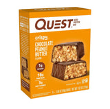 Quest Protein Bar, Crispy Chocolate Caramel Pecan & Crispy Chocolate Peanut Butter. (2pack)