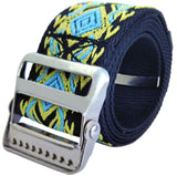 LAMBOX Gait Belt Transfer Belt with 2-inch Soft and Comfortable Jacquard Webbing for Caregivers, Seniors, Elderly, etc. (60 inch, Color4)