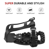 Toe Cages for Peloton Bike & Peloton Bike+ Pedals Compatible Toe Cage Adapters, Convert Compatible with Look Delta Pedals to Toe Clip Straps - Ride with Regular Sneakers Shoes, Accessories for Peloton