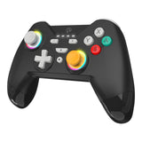 BASEKAMP Kore+ Wireless RGB Controller for Nintendo Switch - Programmable Back Buttons - Motion - Rumble - RGB Sticks (Retro Black)