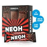 NEOH Chocolate Bars - Keto Chocolate Dipped Candy Bar, Gluten-Free Low-Calorie, Low-Carb, Plant-Based, High-Fiber Snacks, No Added Sugar, 1 Ounce Individually Wrapped Bars, 12 Pack