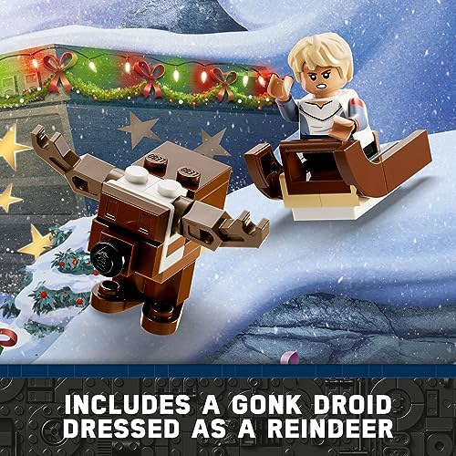 LEGO Star Wars 2023 Advent Calendar 75366 Christmas Holiday Countdown Gift Idea with 9 Star Wars Characters and 15 Mini Building Toys, Discover New Experiences and Daily Collectible Surprises