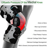 Orthomen OA Unloader Knee Brace - Support for Arthritis Pain, Osteoarthritis, Cartilage Defect Repair, Avascular Necrosis, Tibial Plateau Fracture (Medial/Inside - Left)