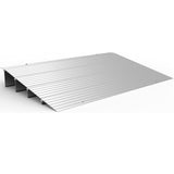 EZ-ACCESS Transitions Portable Self Supporting Aluminum Modular Entry Threshold Ramp Ideal for Doorways and Raised Landings, 4 Inch