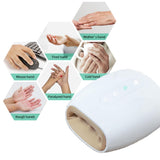 Nuubliss Compression Heat Massager, 2023 New Hand Massager with Heat and Compression, Hand Massager Machine Finger Independent Massage for Pain Relief,Carpal Tunnel and Finger Numbness