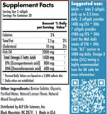 ALP High-3 TAG Omega 3 Fish Oil Supplement - 60-Count