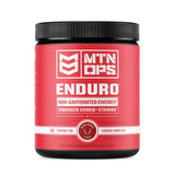 MTN OPS Enduro Nitric Oxide Supplement & Stim-Free Pre Workout - 30 Servings - with Magnesium Citrate, Beet Root Powder, Niacinamide, L Arginine & L Citrulline - Bugle Berry Flavor