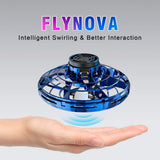 FLYNOVA Cool Kids Light Up Toys, Hand Operated UFO Drones,Mini Flying Orb with Lights,Hover Boomerang Fidget Spinner,Christmas Birthday Gifts for Boys Girls Teen 8 9 10 11+ Indoor Outdoor Fun Thing