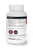 Kirkman - Calcium 200 mg - 120 Capsules - Supports Heart Function - Helps Maintain Strong Bones - Hypoallergenic