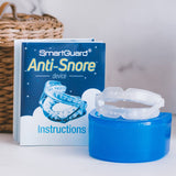 SmartGuard Anti Snore Device. New Customizable Snore Reducing Mouthpiece – Reduce Snoring Aid for Men and Women – Most Comfortable and Adjustable Oral Appliance - Holds Jaw Forward to Open Airway