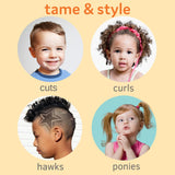 T is for Tame - Kids Hair Styling Gel, All-Natural Alcohol-Free Hair Gel for Kids & Toddlers, 2023 Launch Date (3.38 Fl Oz Pack of 2)