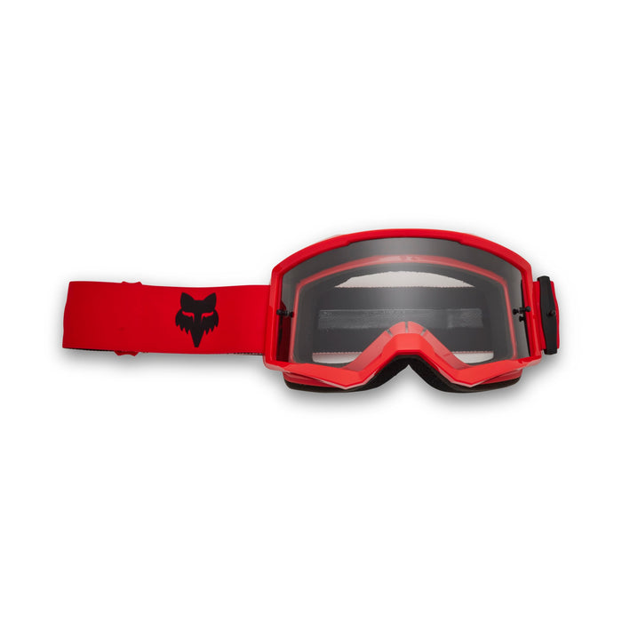 Fox Racing Unisex Main Motocross Dirt Bike Goggle, Fluorescent Red, OS