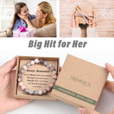 THEMEROL Bracelets for Teen Girls Gifts Trendy Stuff Teenage 12 Year Old Birthday Ideas Best Friend Women Daughter Granddaughter Christmas Stocking Stuffers Valentines Day Easter Basket Graduation