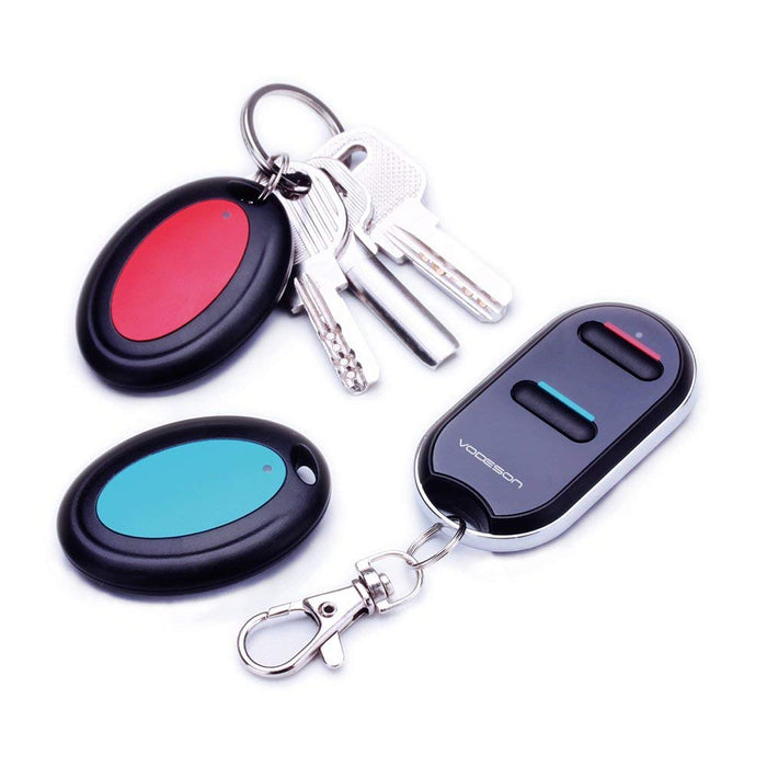 VODESON Key Finder TV Remote Control Finder, No Smartphone Needed Easy to Use Suitable for The Elderly 80dB RF Locator Device,Key Finders Make Noise Keychain Tracker/Wallet Finder