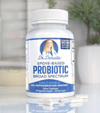 Dr. Danielle Probiotic - Probiotics for Women and Men, Adults by Dr. Danielle - Shelf Stable Probiotic Supplement - No Refrigeration Necessary - Bacillus - 60 Capsules