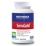 Enzymedica, SerraGold, High-Potency Serrapeptase Enzyme Supplement, Supports Respiratory, Heart & Immune Function, 120 Count - FFP