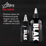 Allegory Tattoo Ink – Blak, Premium Black Tattoo Ink, Perfect for Lining and Shading, Smooth, Consistent Pigment, Vegan Friendly Tattoo Color, Organic Ink, Crafted in The USA, 8 oz